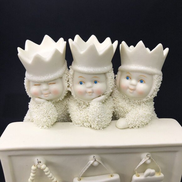 Retire Dept 56 Snowbabies Party Princesses Figurine 4019969 Christmas Gift Decor - Picture 7 of 10